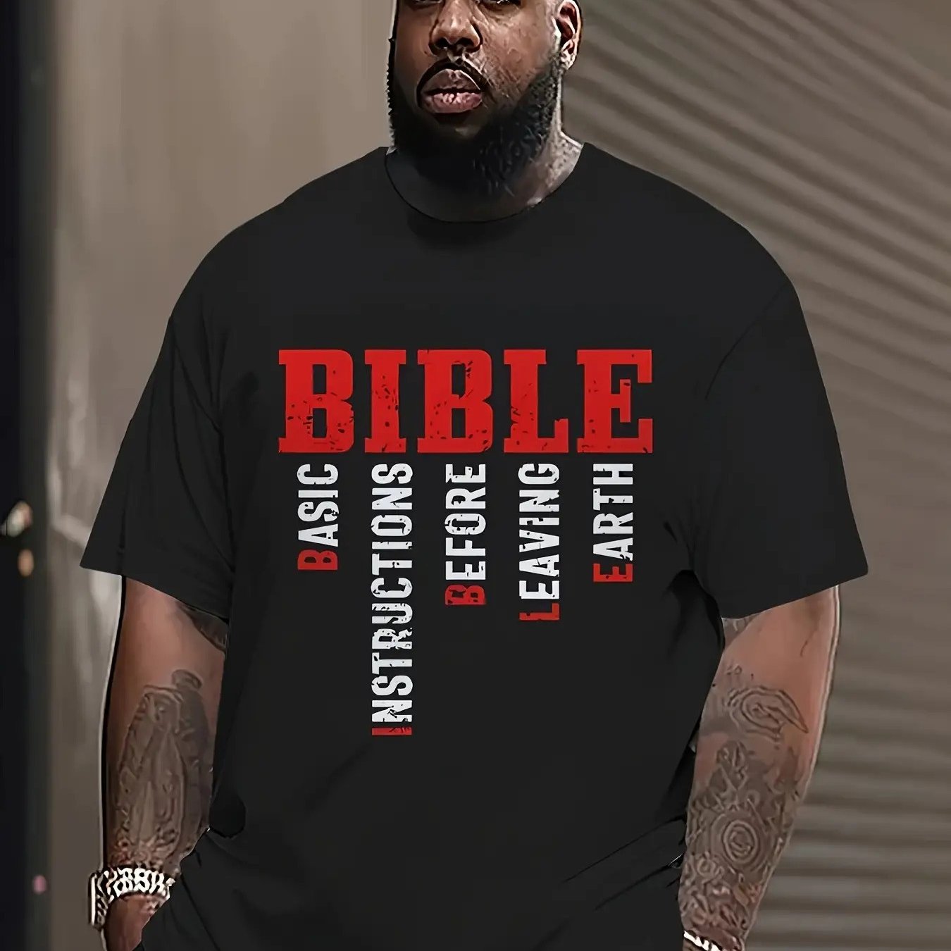 Men's Bible Acrostic T-Shirt