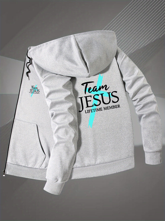 Light Weight Team Jesus Track Jacket