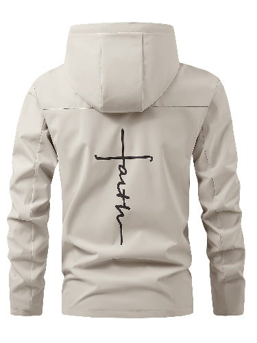 Faith Plus Size Hooded Jacket