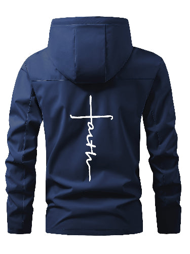 Faith Plus Size Hooded Jacket