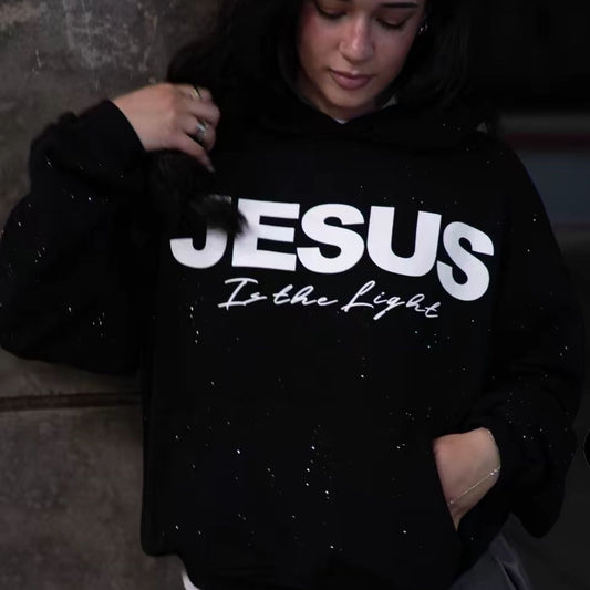 Jesus is the Light Pullover Hoodie