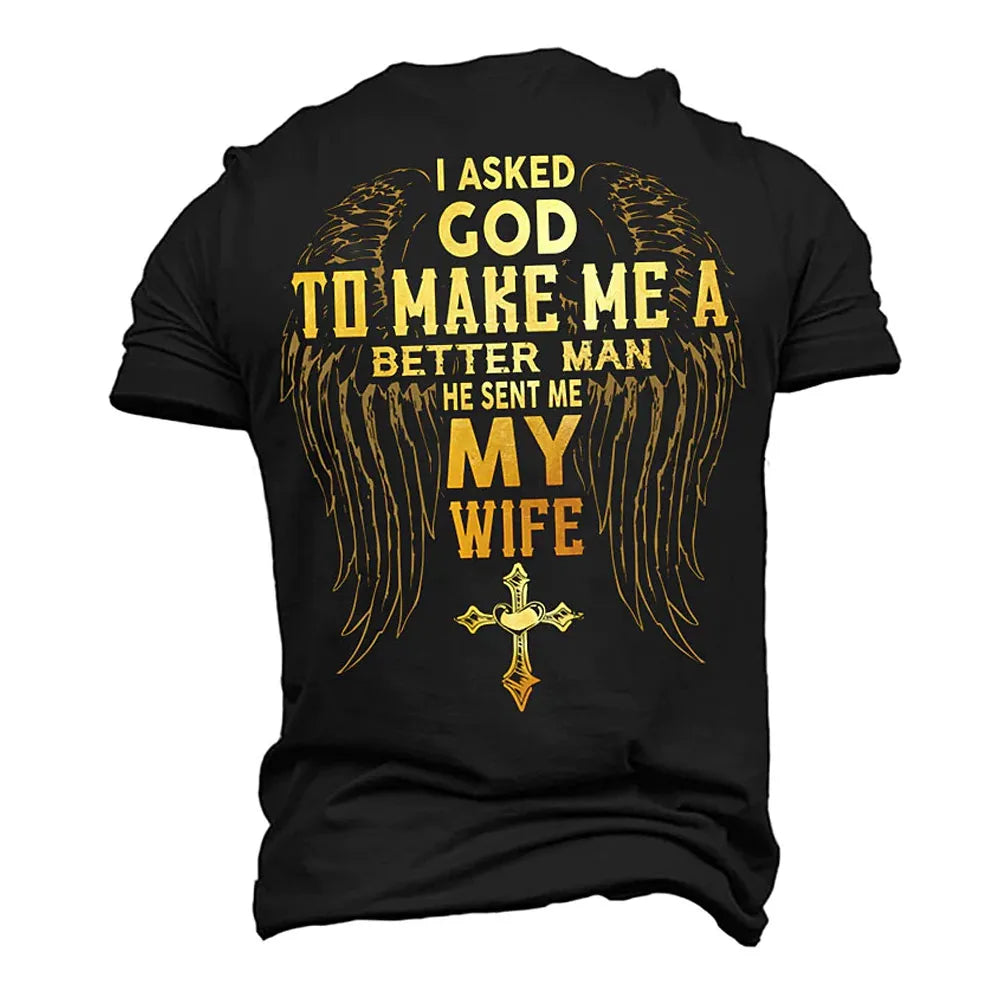 Better Man Christian Husband T-shirt