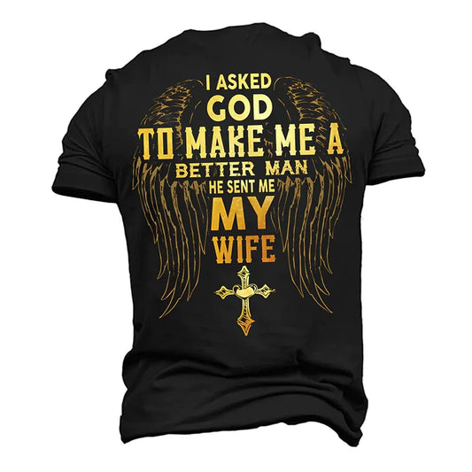 Better Man Christian Husband T-shirt