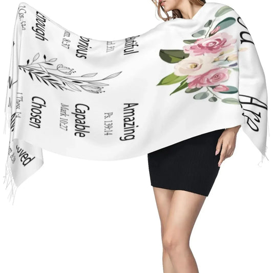 Unique Inspirational Bible Verse Scarf - God Cloth