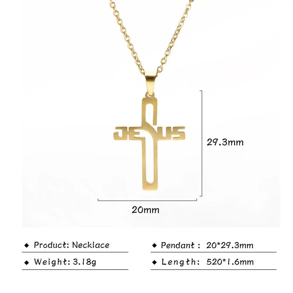 Stainless Steel Christian Jewelry - God Cloth