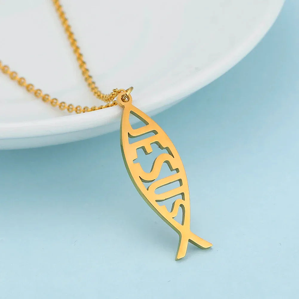 Stainless Steel Christian Jewelry - God Cloth