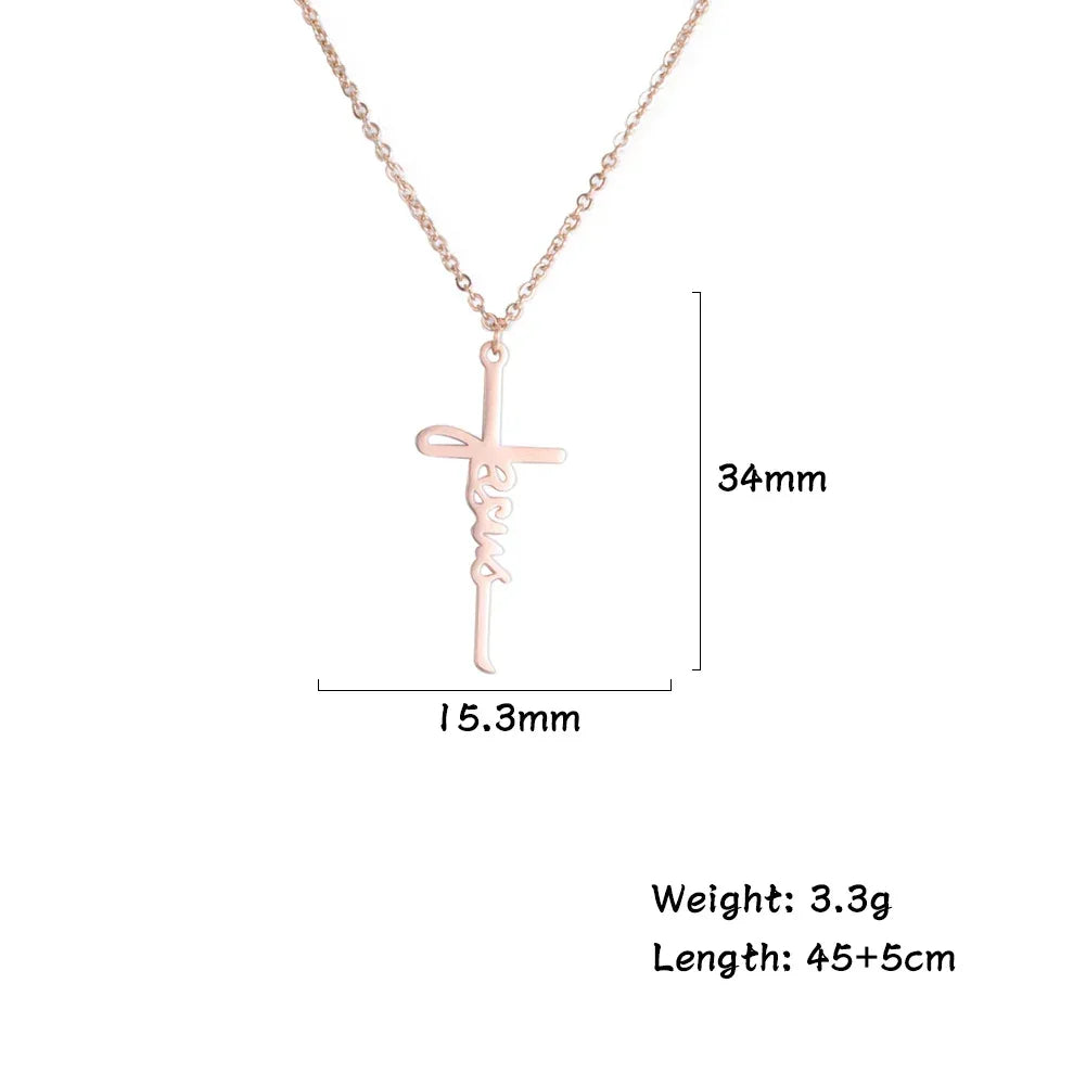 Stainless Steel Christian Jewelry - God Cloth