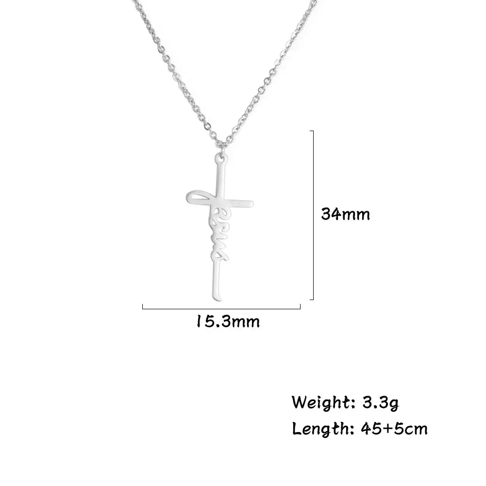 Stainless Steel Christian Jewelry - God Cloth