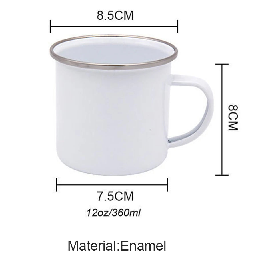 Jesus Is God Enamel Mug – Vintage Christian Coffee Cup with Inspirational Faith Designs