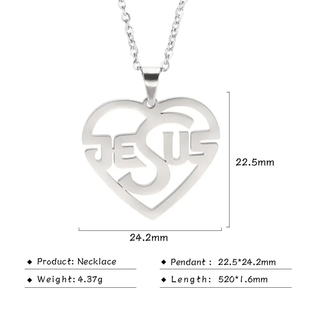 Stainless Steel Christian Jewelry - God Cloth