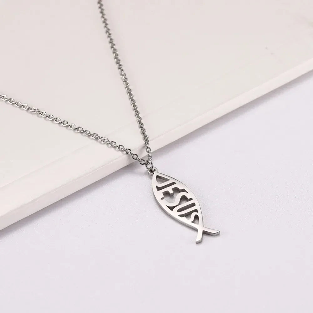 Stainless Steel Christian Jewelry - God Cloth