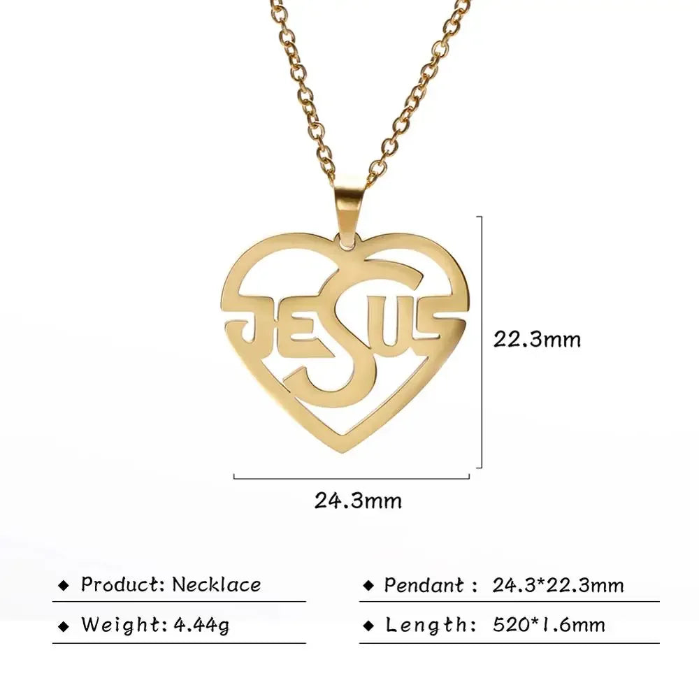 Stainless Steel Christian Jewelry - God Cloth