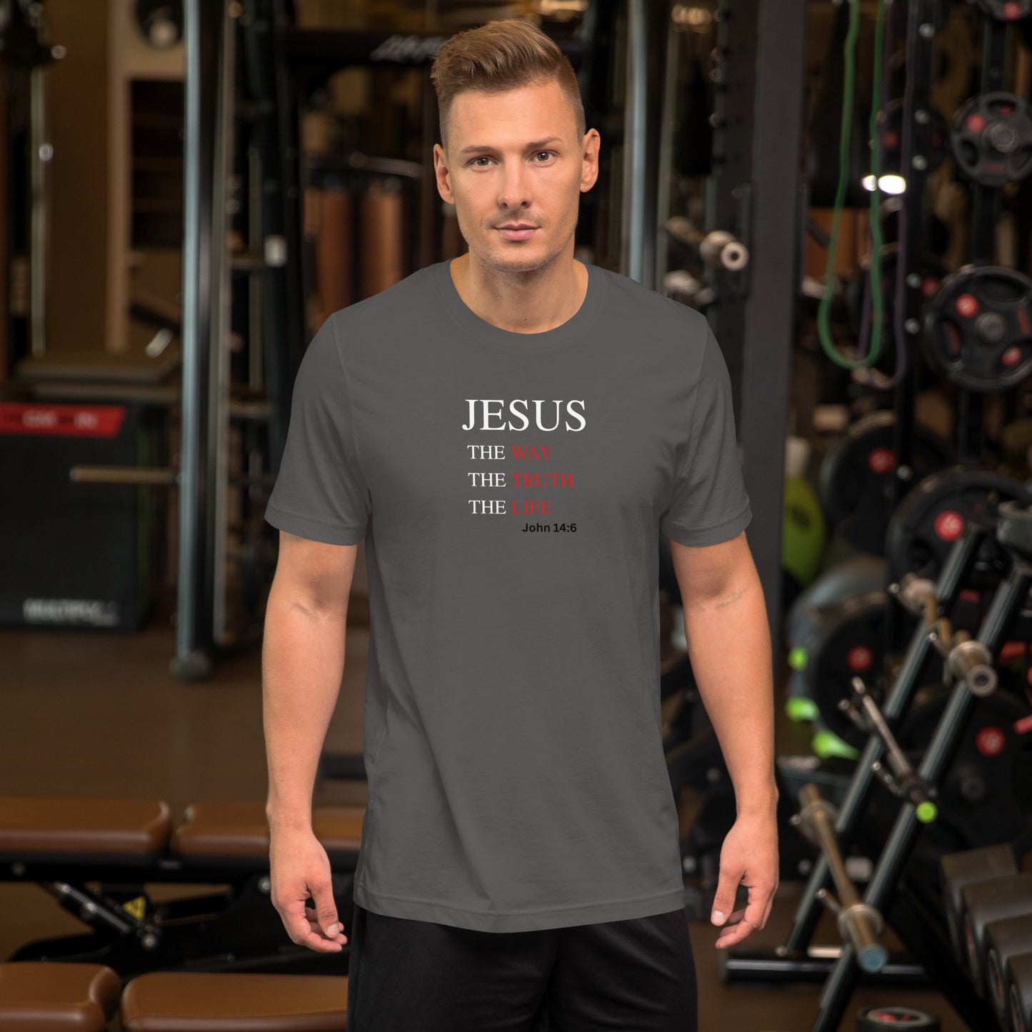 Grey Jesus is the Way t-Shirt