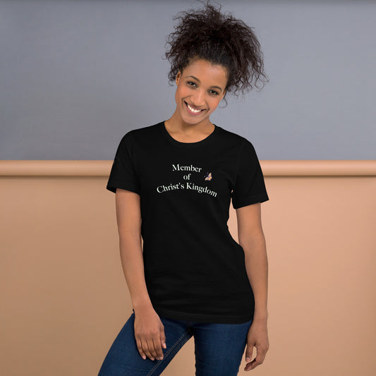 Black Member of Christ's Kingdom t-shirt