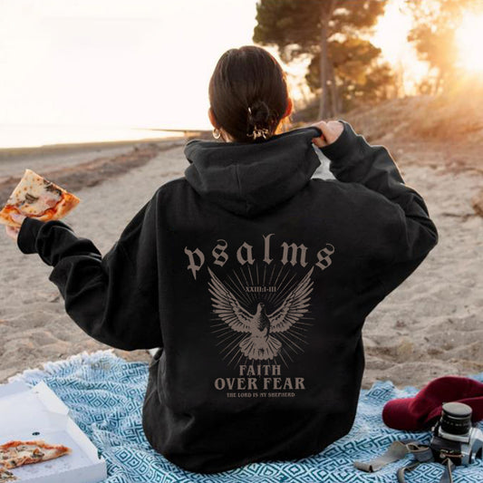 Psalms Faith Over Fear Hoodie 