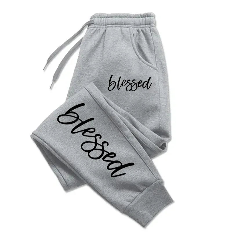 Blessed Christian Sweatpants | Faith-Inspired Jogger Pants