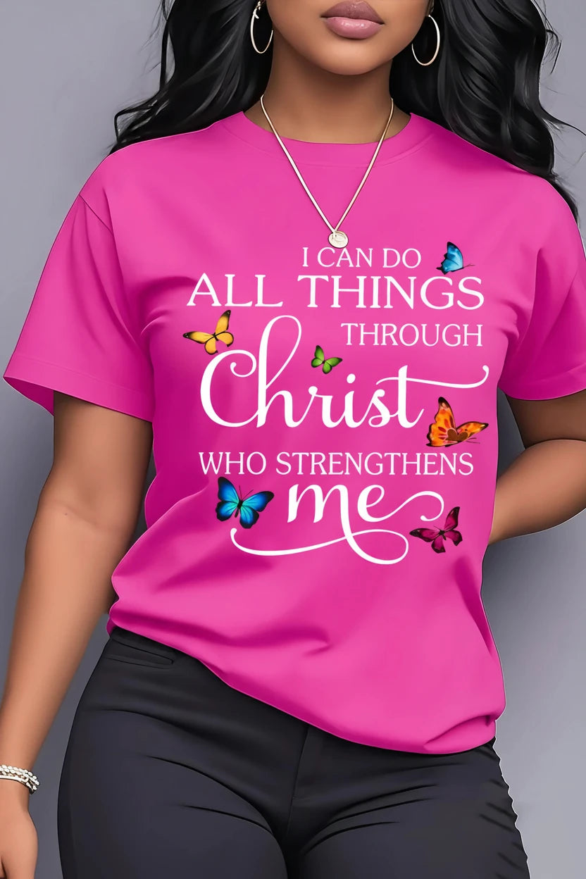I Can Do All Things Through Christ Women's Tee