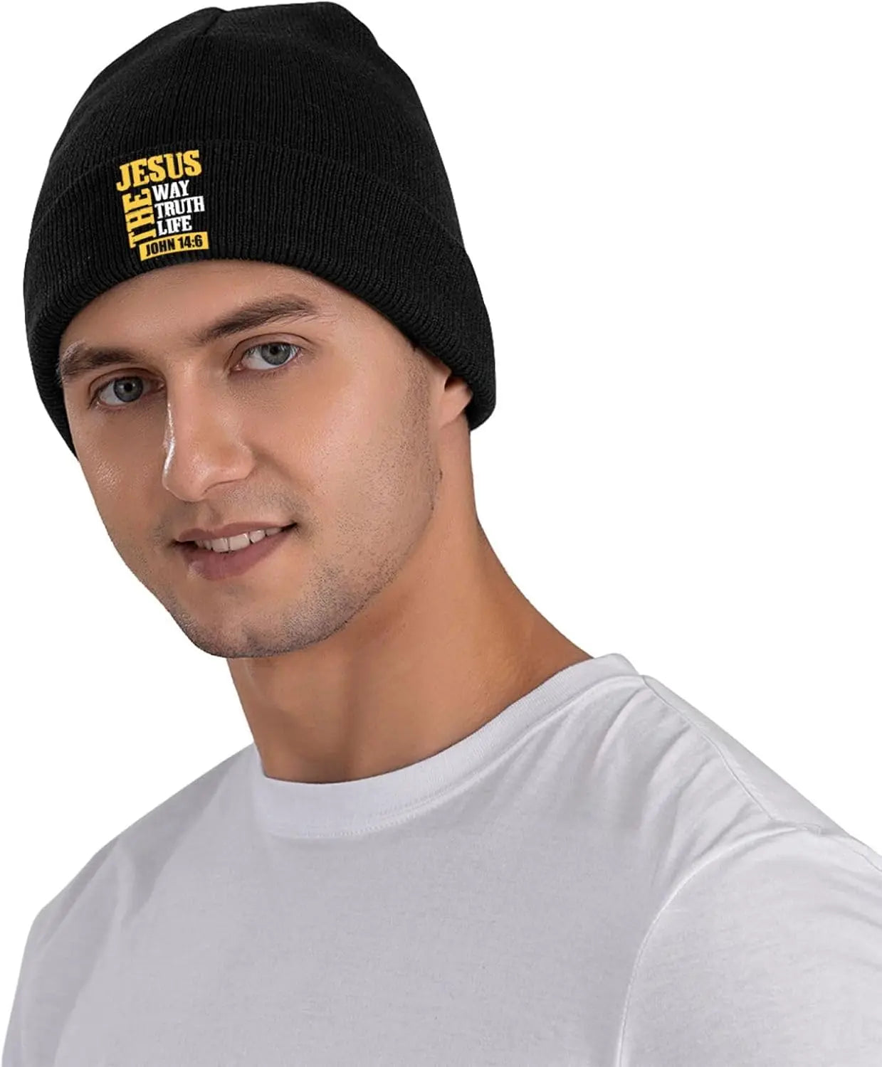 Jesus The Way Truth Life Beanie