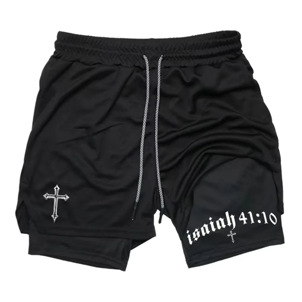 Double-Layer 2-in-1 Quick-Dry Shorts