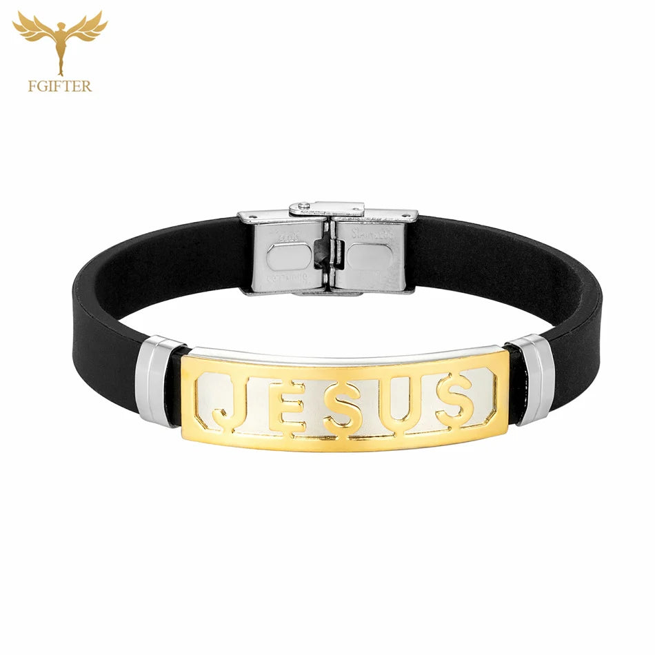 JESUS Silicone Bracelets