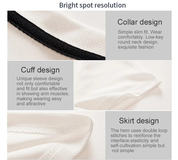 Product features including collar, cuff, and skirt design with text descriptions.