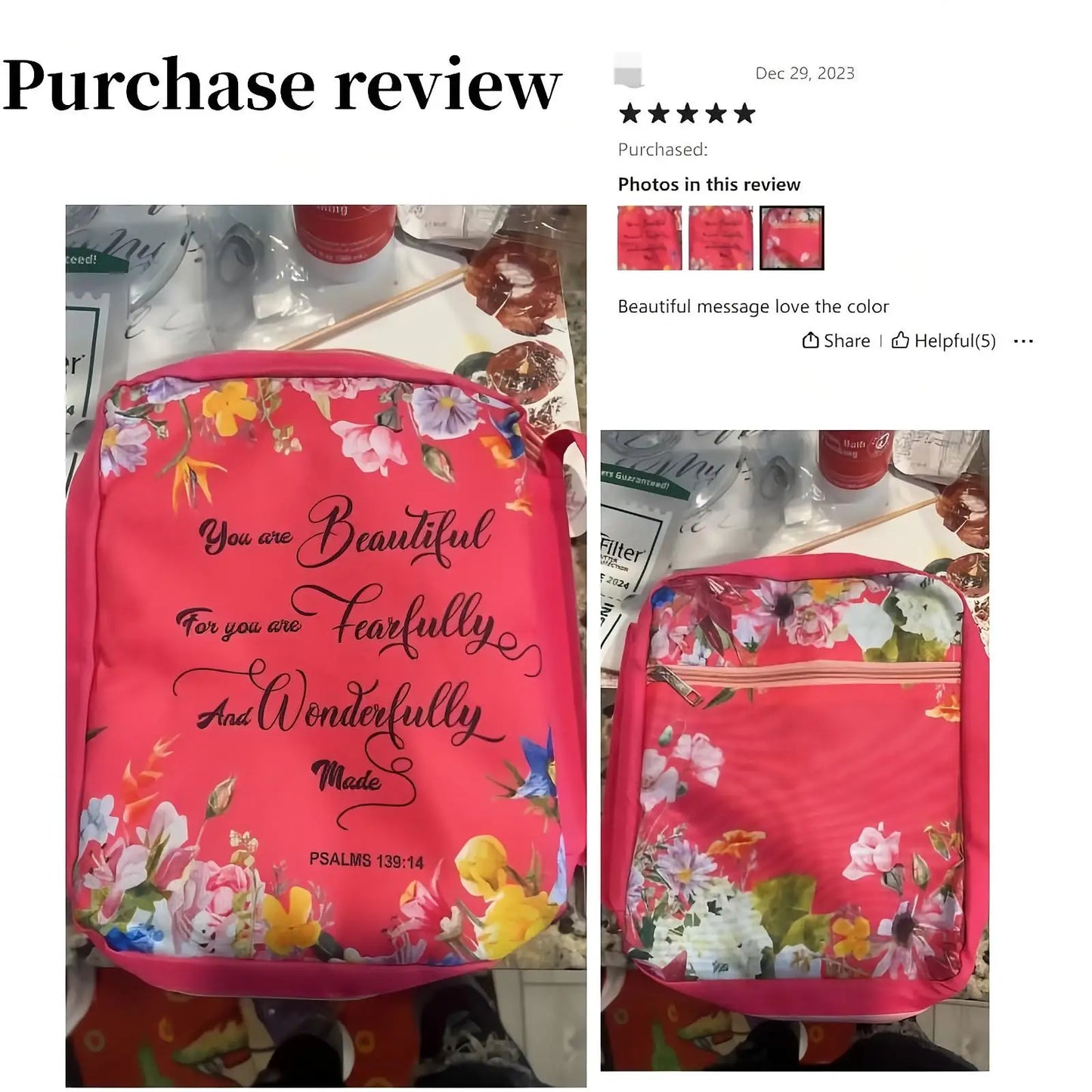 Bible Case with Matching Bookmark