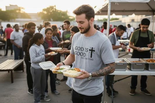 God Is Good All The Time Graphic T-Shirt - God Cloth
