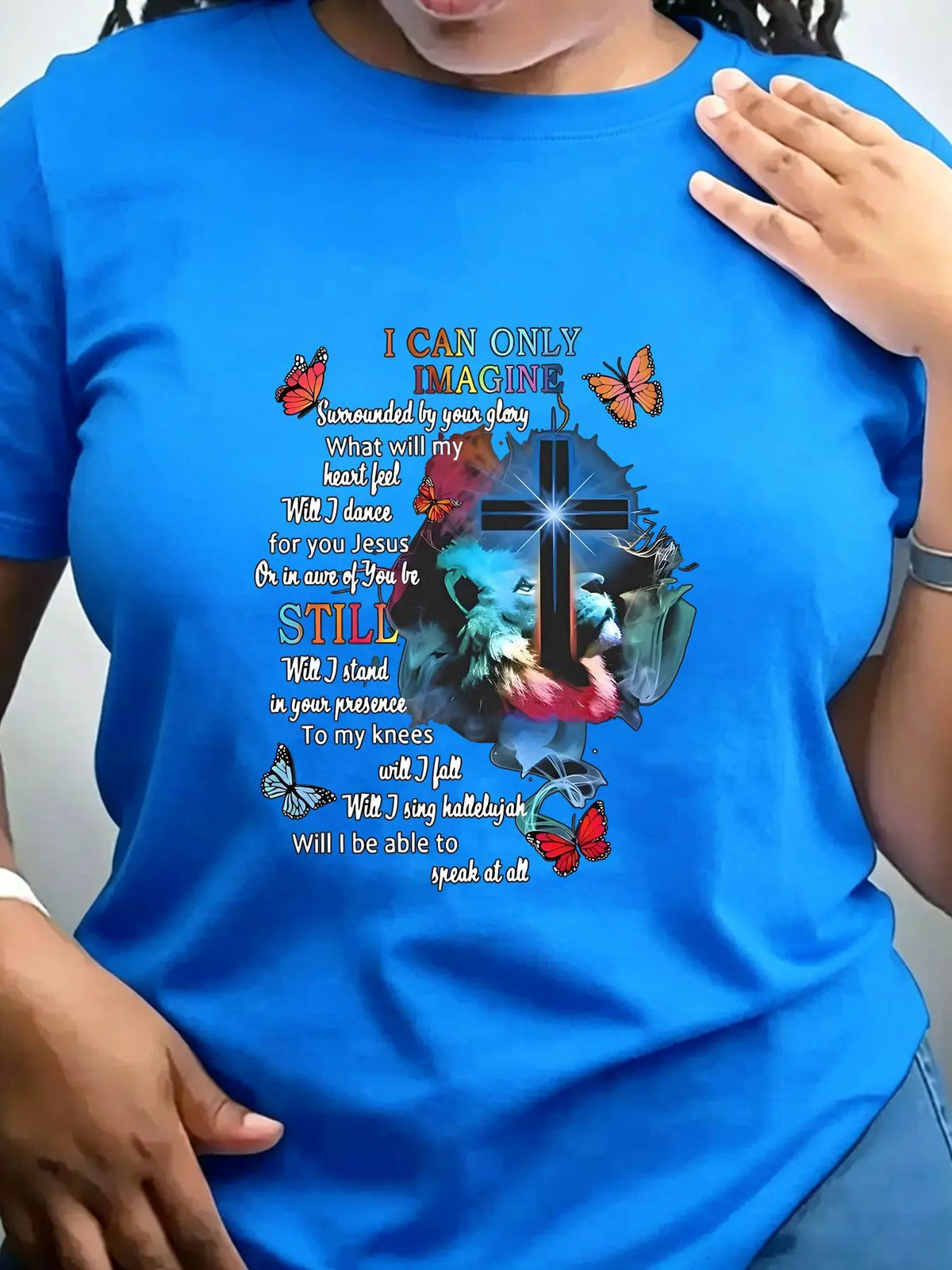 I Can Only Imagine Christian T-Shirt – Inspirational Worship & Faith Graphic Tee