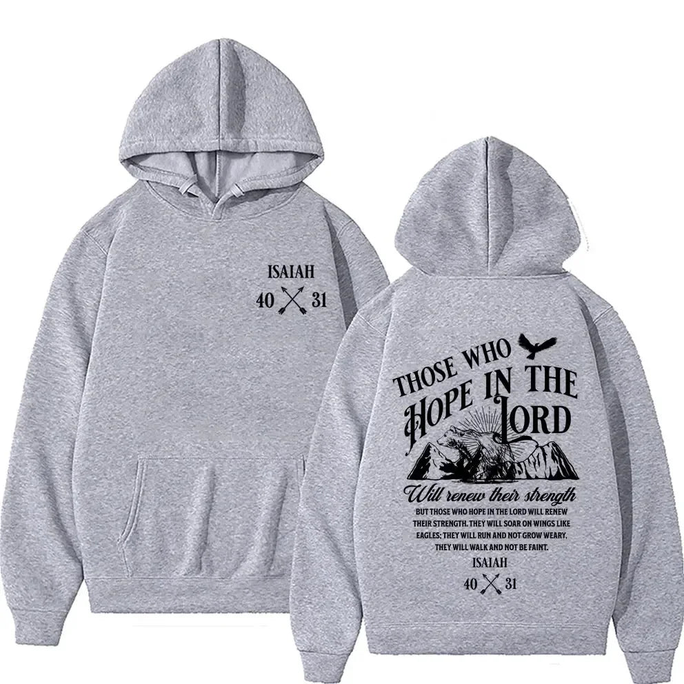Unisex Isaiah Scripture Hoodie