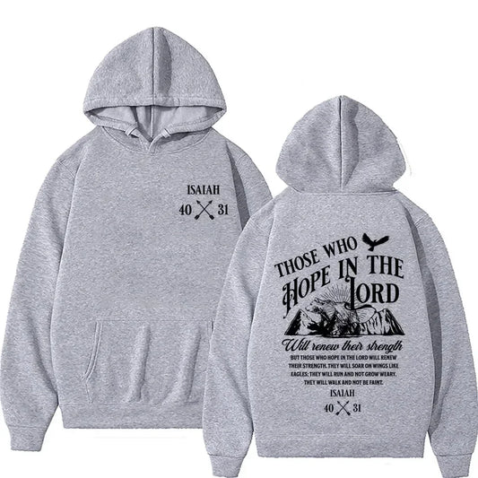 Unisex Isaiah Scripture Hoodie
