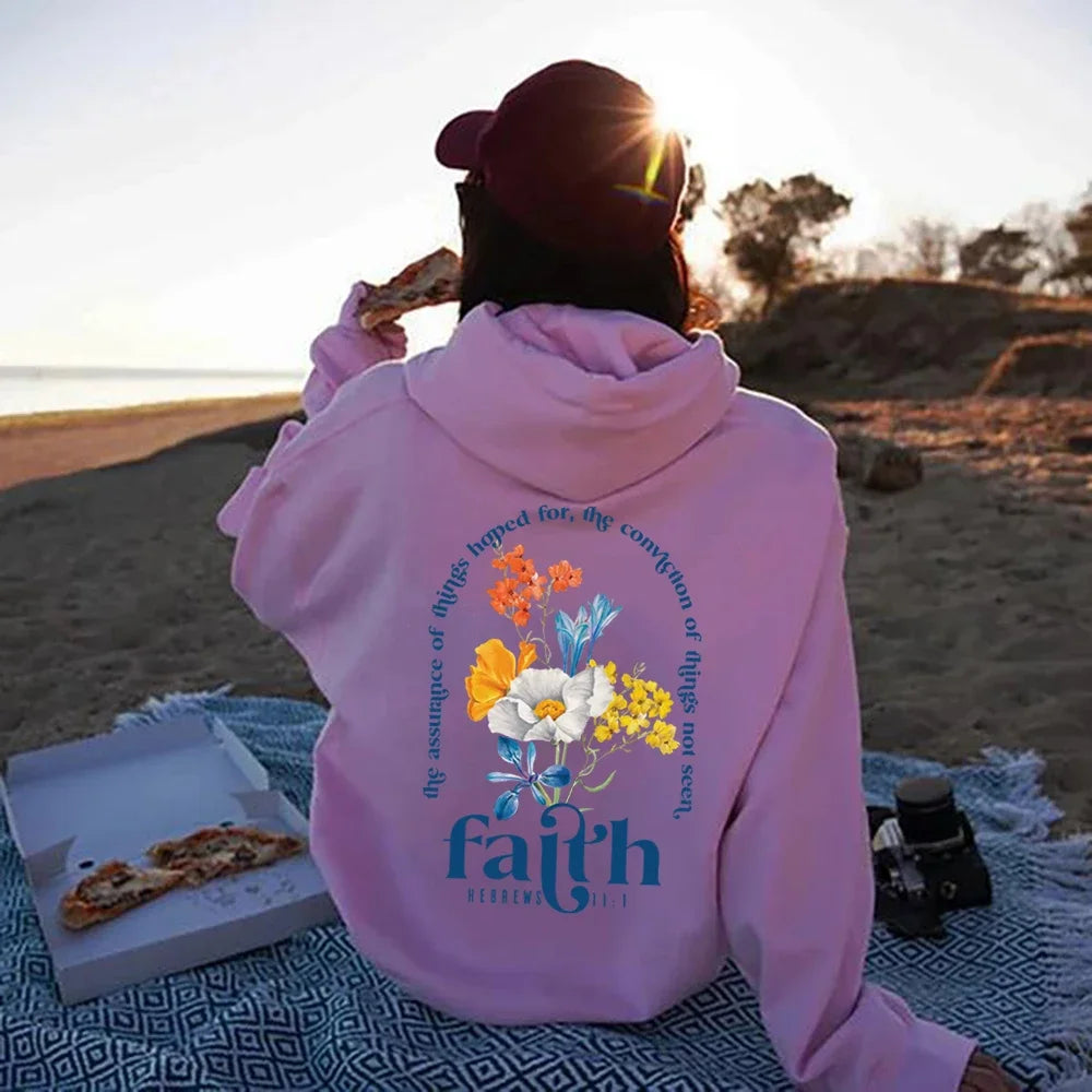 Faith Bible Verse Hoodie