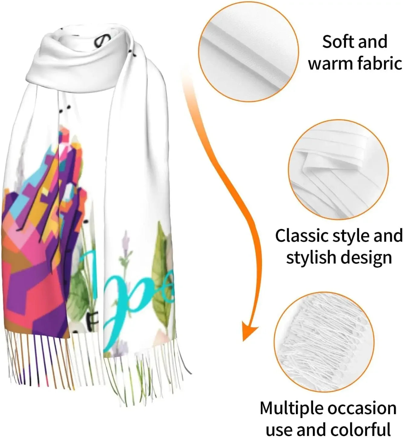 Fringe Scripture Shawl - God Cloth