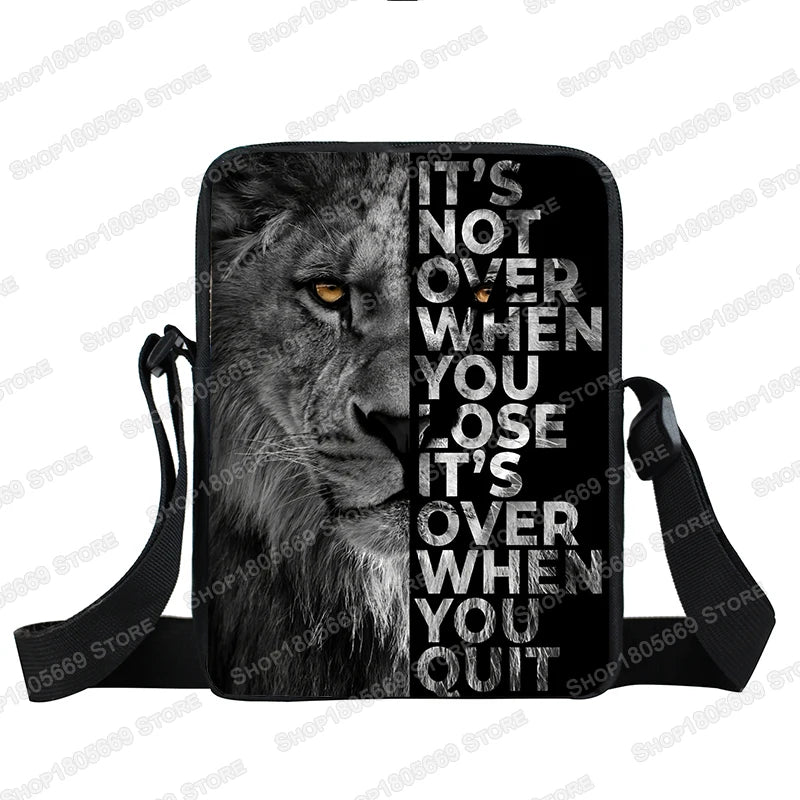 Christian Bible Verse Messenger Bag