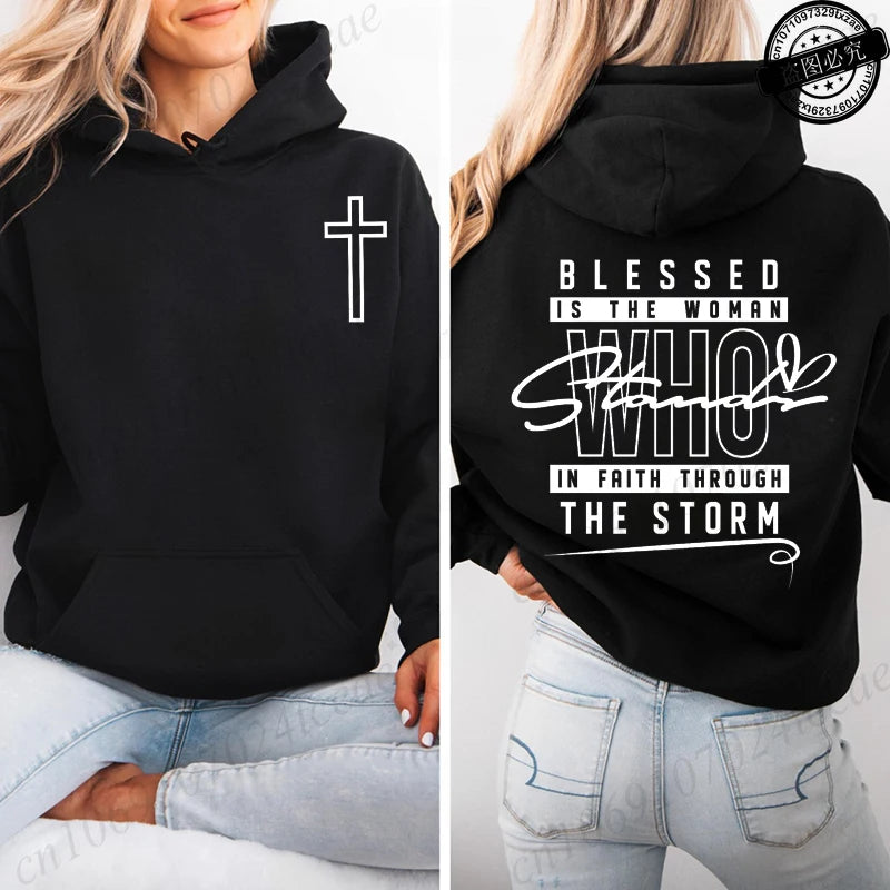 God-Cloth | Blessed Is the Woman Faith Hoodie