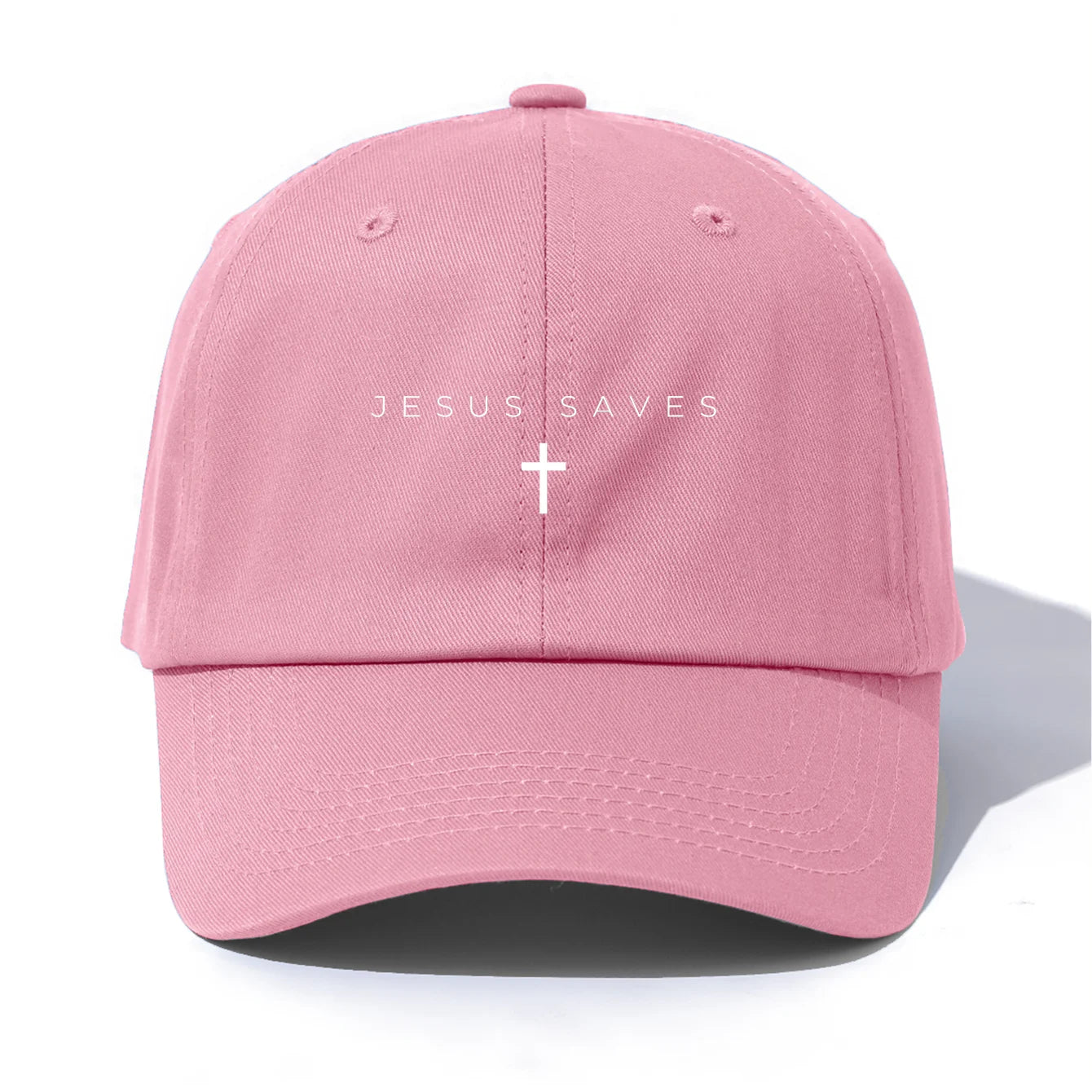 JESUS SAVES Cross Baseball Cap