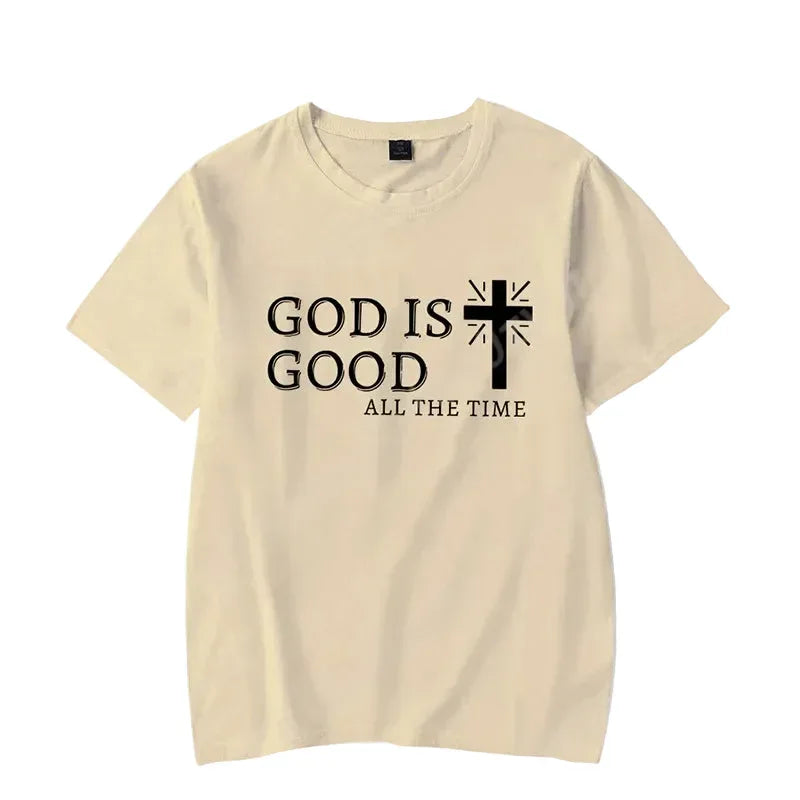 God Is Good All The Time Graphic T-Shirt - God Cloth