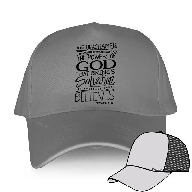 Not Ashamed Adult Baseball Cap