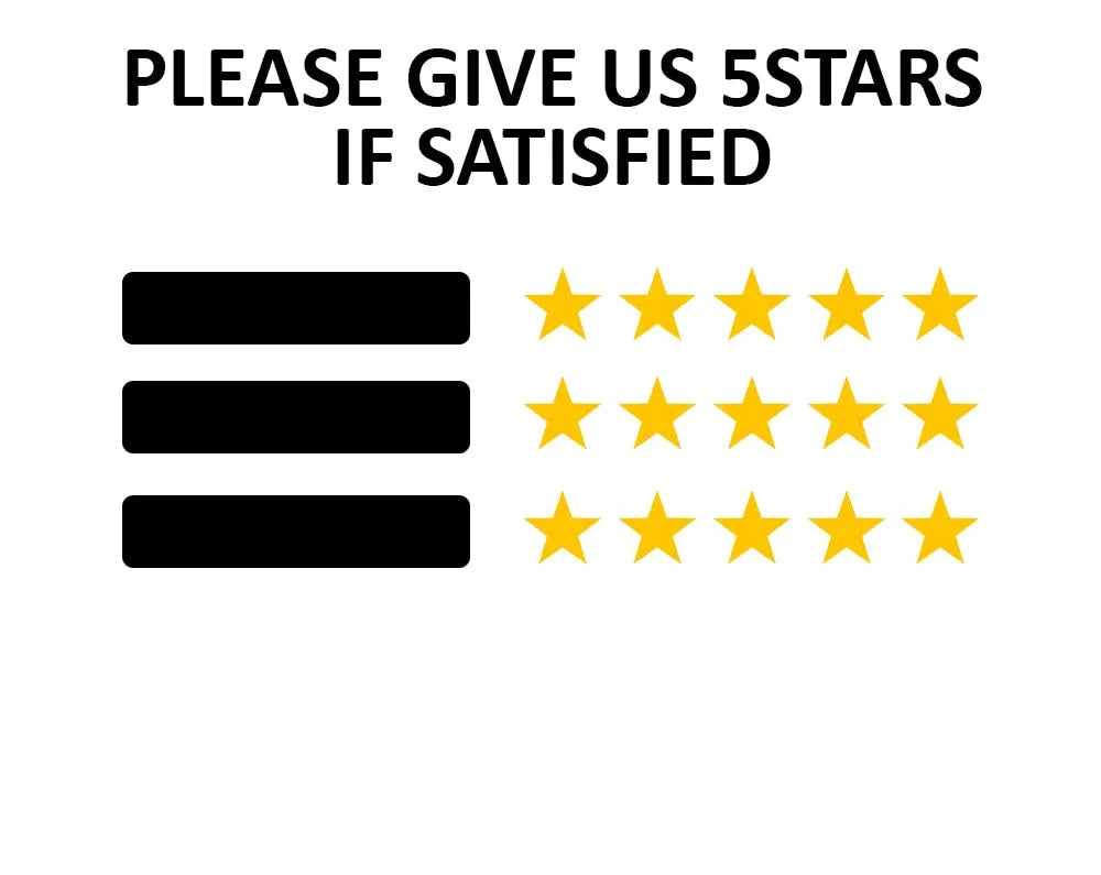 Five-star rating system with text asking for feedback on satisfaction.