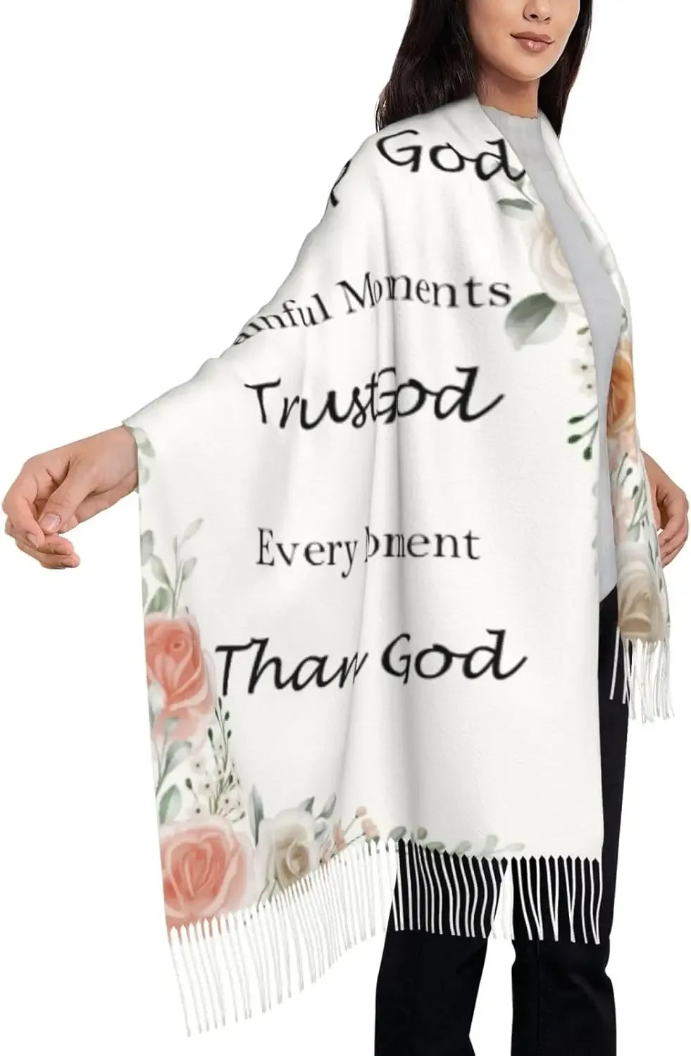 Christian Tasseled Shawl - God Cloth