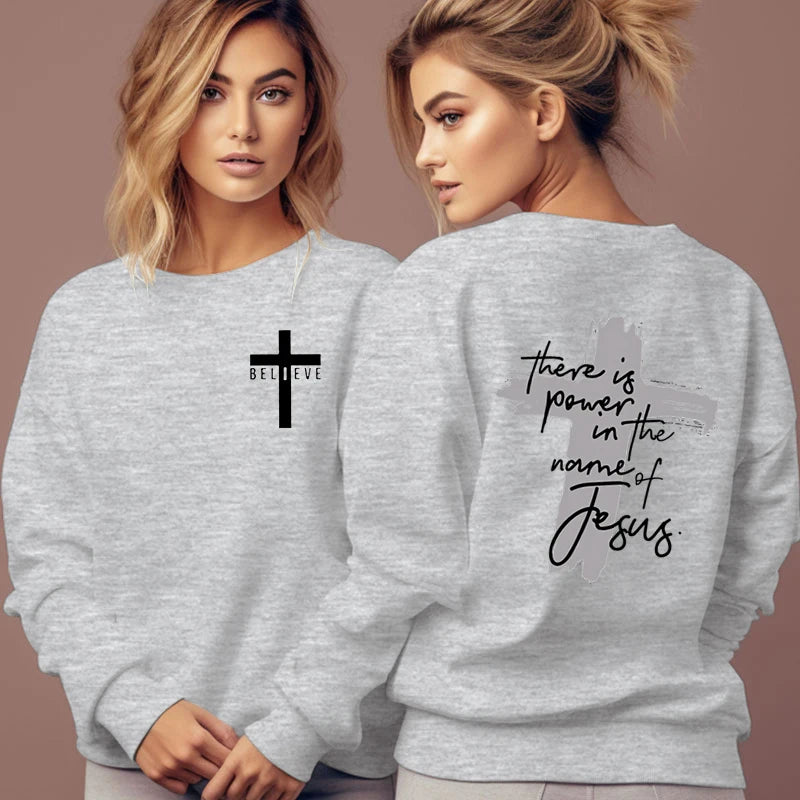 Jesus Power Christian Sweatshirt