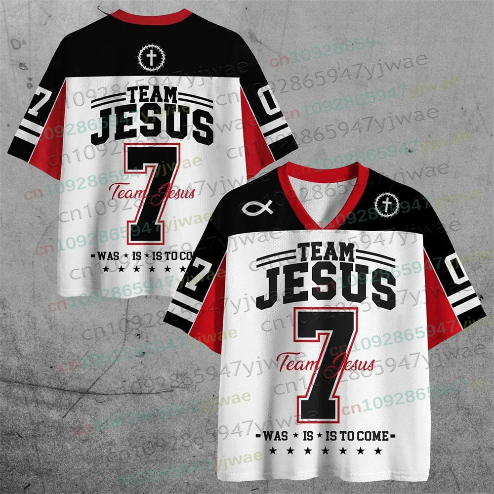 Team Jesus 7 Christian Mesh Jersey