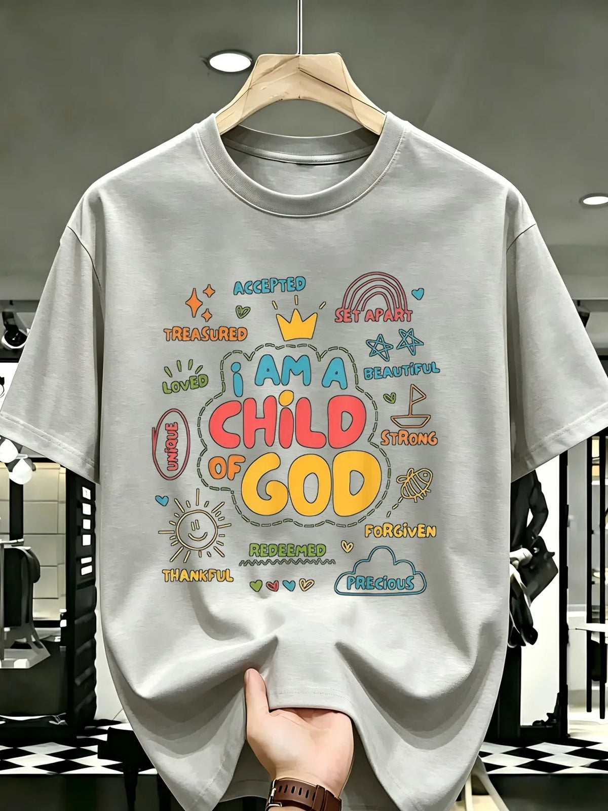 I am a Christian of God Christian Graphic T-Shirt