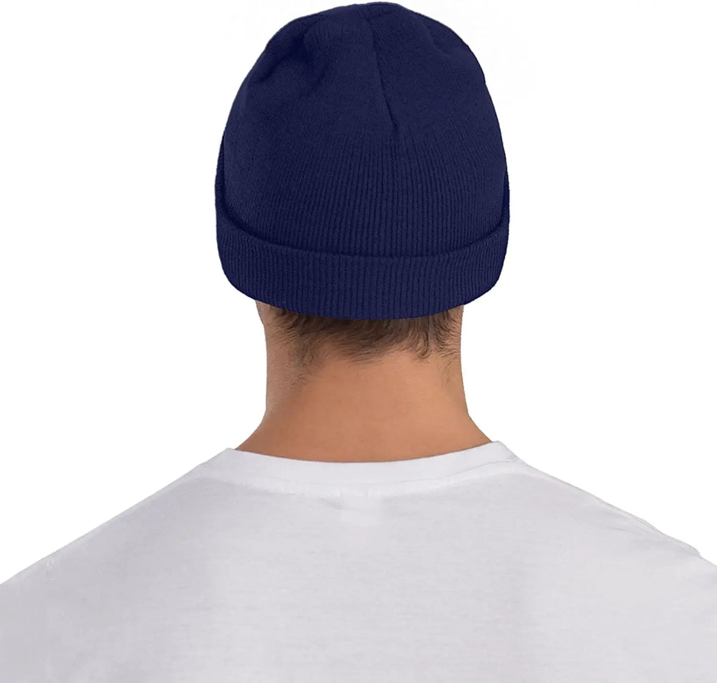 Navy Jesus The Way Truth Life Beanie