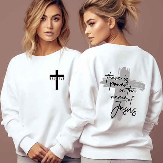 Jesus Power Christian Sweatshirt