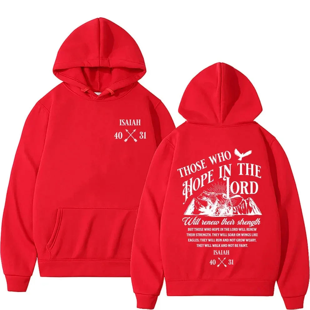 Unisex Isaiah Scripture Hoodie