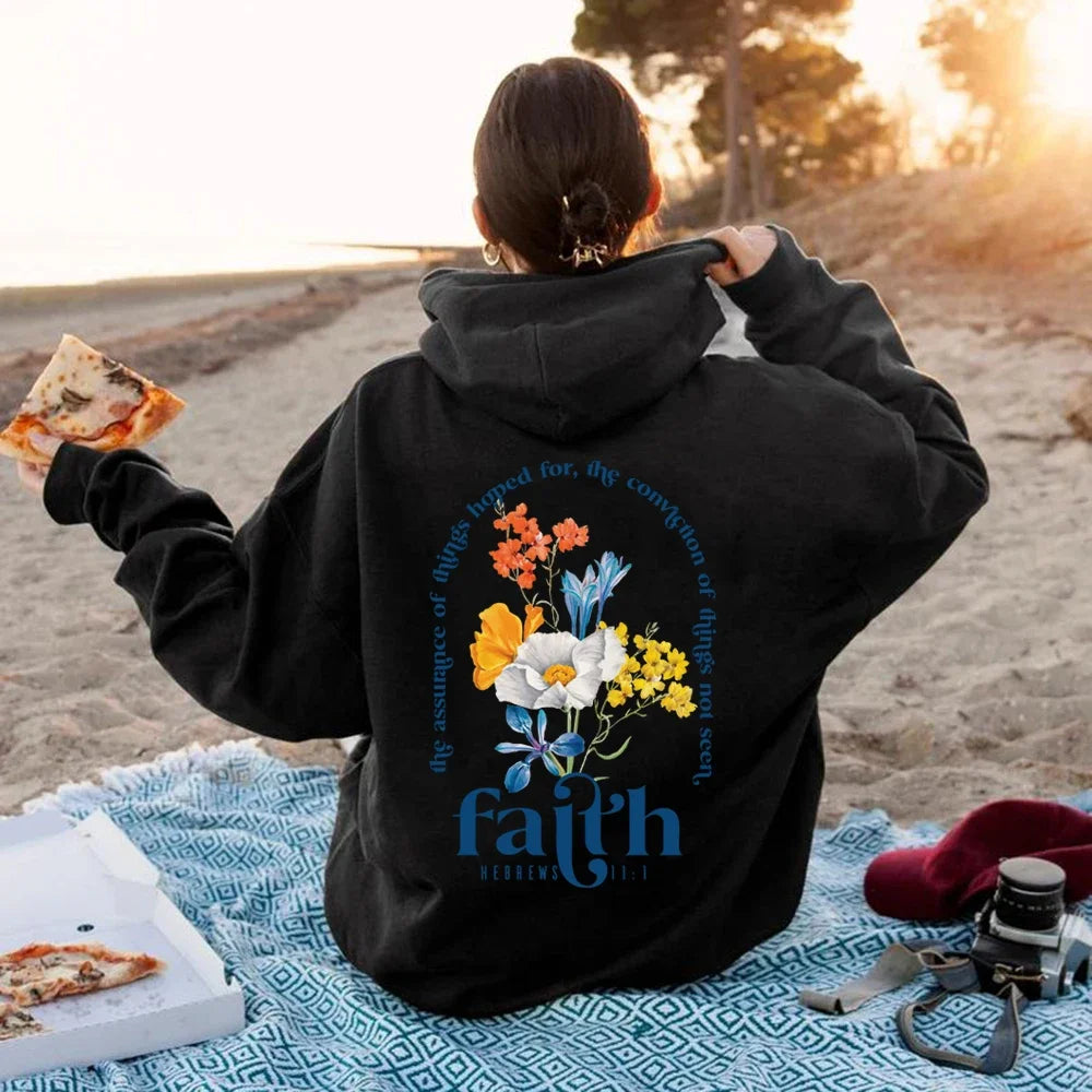 Faith Bible Verse Hoodie