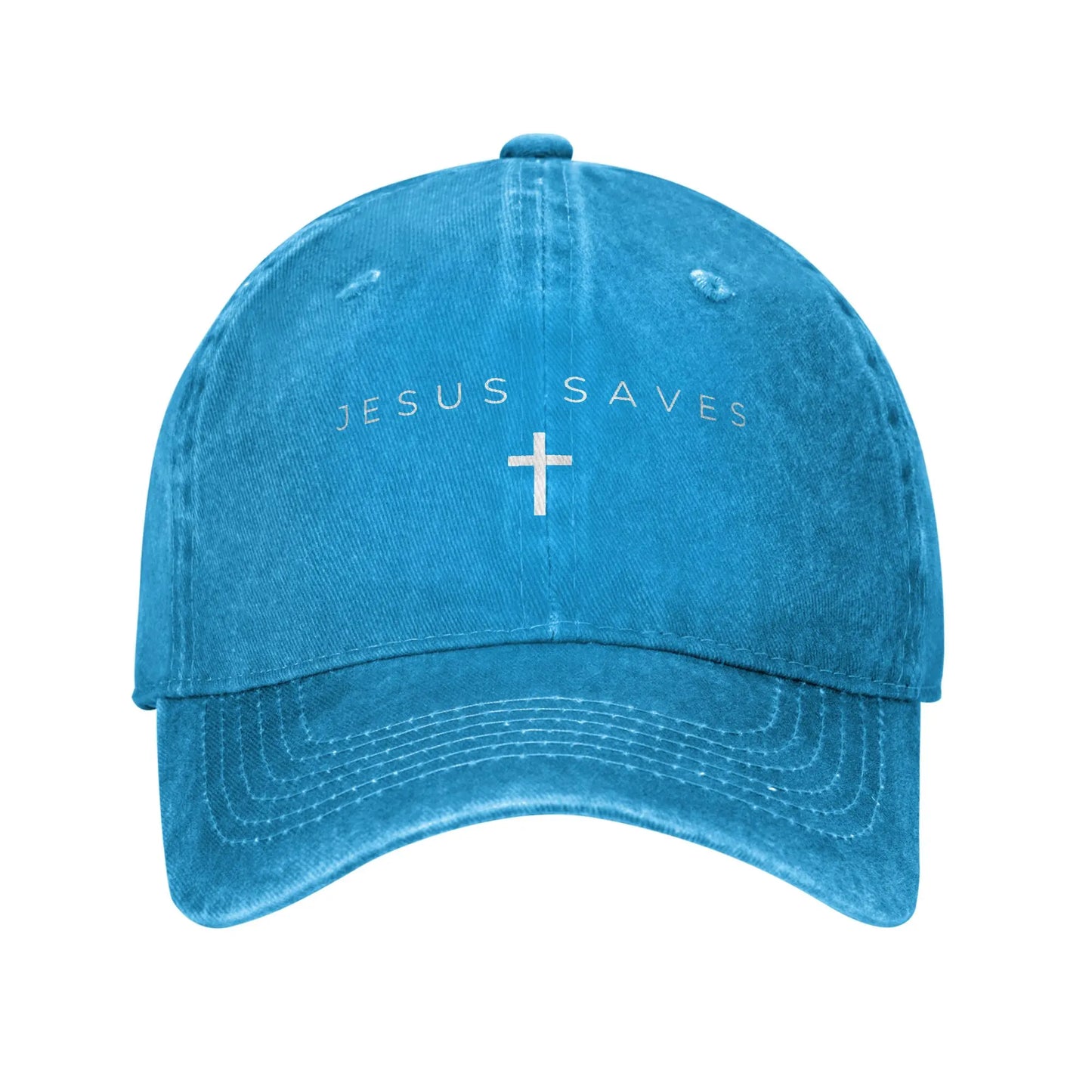 Jesus Saves Christian Baseball Cap | Adjustable Faith Hat