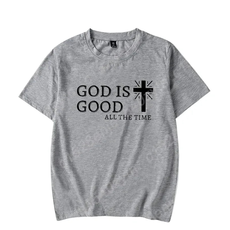 God Is Good All The Time Graphic T-Shirt - God Cloth