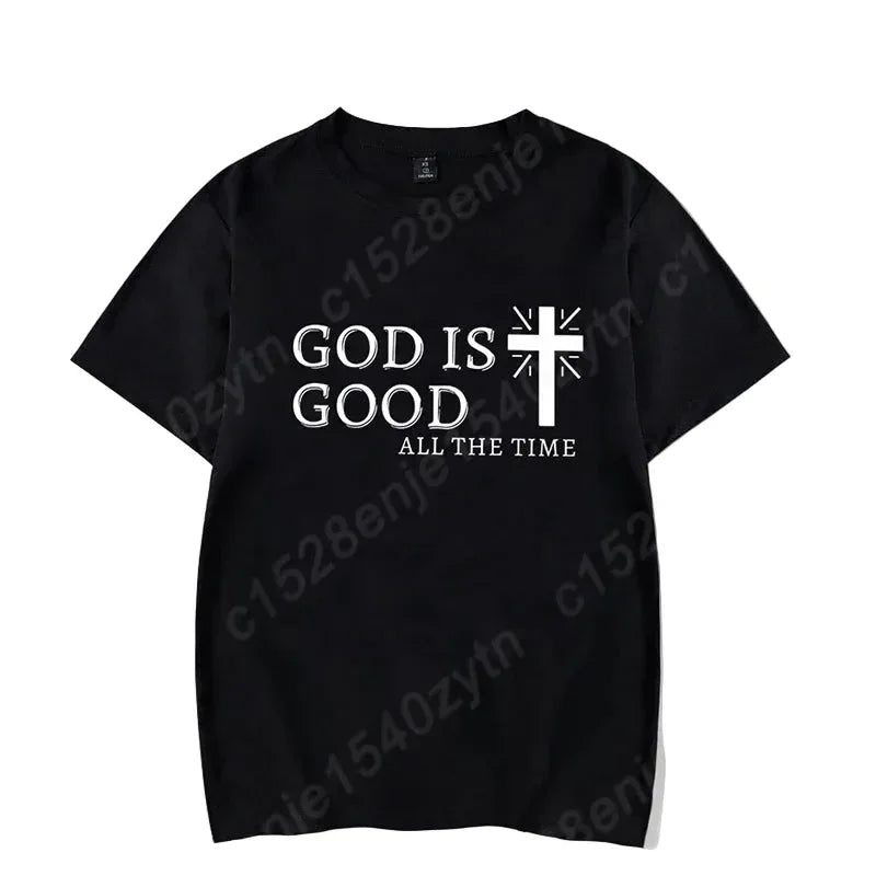 God Is Good All The Time Graphic T-Shirt - God Cloth