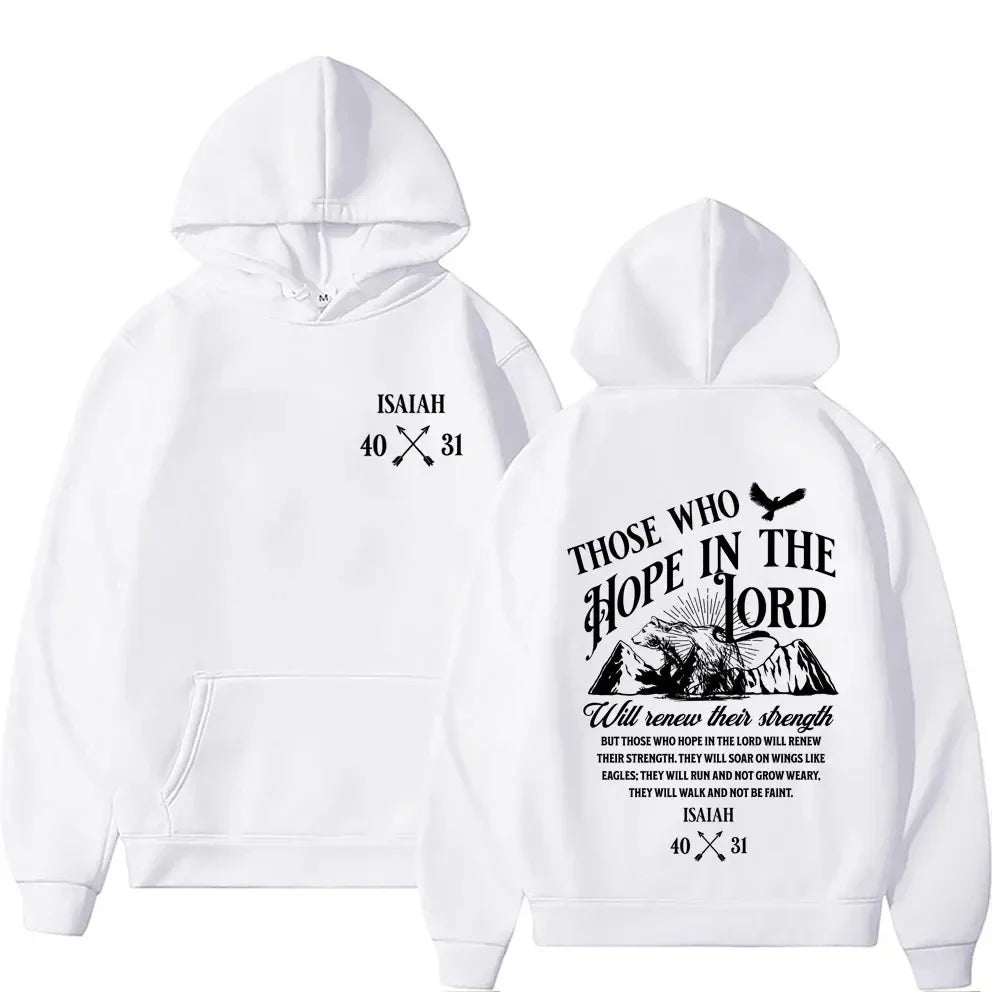 Unisex Isaiah Scripture Hoodie